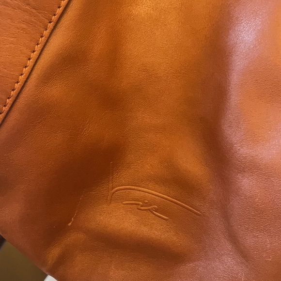 Vive Bags Antwerp soft leather satchel crossbody handmade in Belgium unique find - Picture 4 of 13